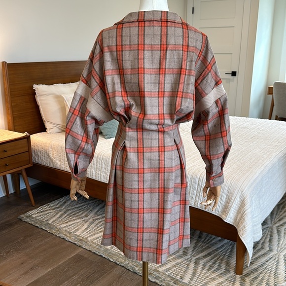 Maje Paris Plaid dress - Picture 7 of 15